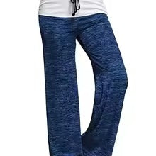 Women's Casual Loose Drawstring Splicing Loose Pants
